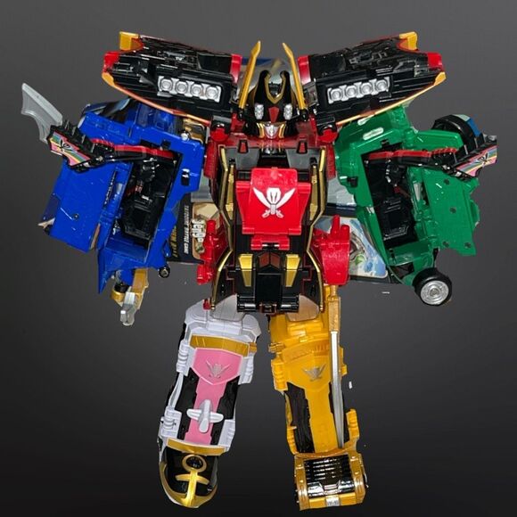 Bandai Power Ranger Kaizoku Sentai Gokaiger DX Gokai-oh Robot Plastic Toy Figure - Picture 1 of 6